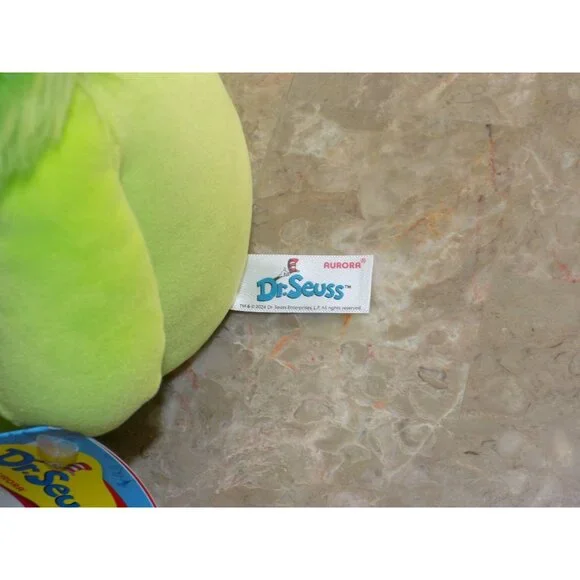Dr. Seuss - 9.5 Squishy Grinch - Whimsical Stuffed Animal - Picture 4 of 4